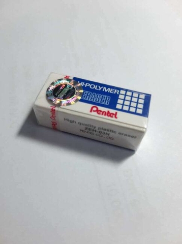 Cục tẩy bằng cao su ZEH-03N - Gôm Pentel nhỏ CH