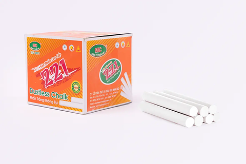 Phấn trắng KB 100V-221 - Phấn Mic Ko bụi (H/100V - T/12H)