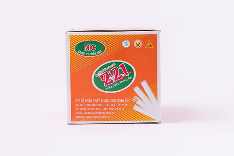 Phấn trắng KB 100V-221 - Phấn Mic Ko bụi (H/100V - T/12H)