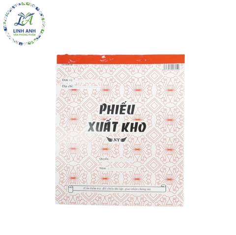 Phiếu xuất kho 3 liên 150T A4