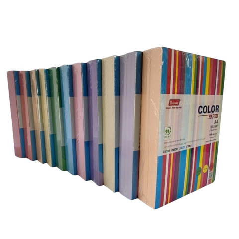 Giấy photo A4 trộn 100T - Ford 80 (5 màu) Grand 436