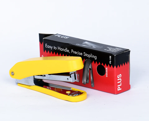 Bấm kim PS - 10E 5 màu Plus chính hãng