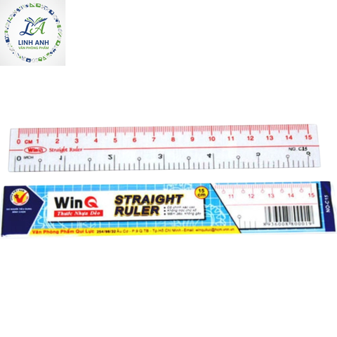 Thước 15cm-20cm-30cm-50cm dẻo WinQ