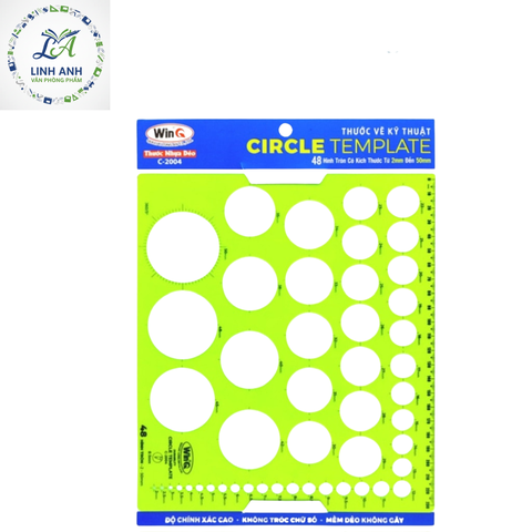 Thước lỗ tròn WinQ C2004 (H/10)