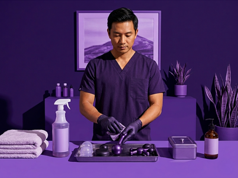 Vệ sinh và bảo quản thiết bị massage — hướng dẫn từ đội ngũ The Right Spot