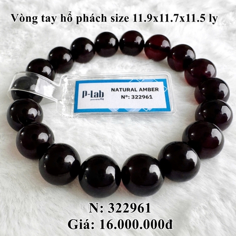 Vòng tay hổ phách