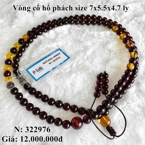 Dây chuyền hổ phách