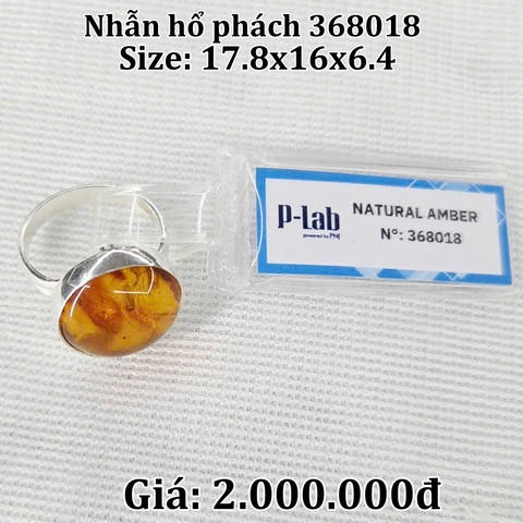 Nhẫn Hổ Phách