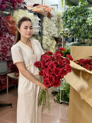 HOA HỒNG KHÔ 3B THÂN XANH