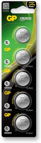 GP Lithium Coin Cell CR2032 GPCR2032-2CPU5