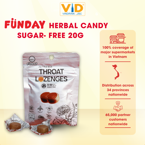 Funday Herbal Candy- Sugar-Free, Original & Coffee Flavors