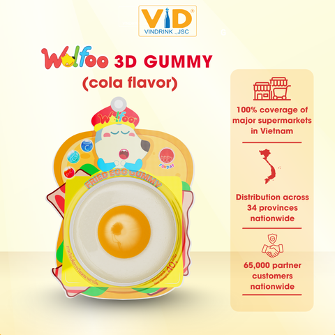 WOLFOO FRIED EGG GUMMY 40G