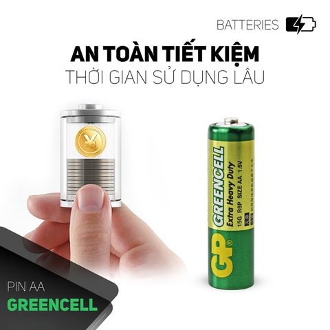 GP Greencell AA Battery – GP15G