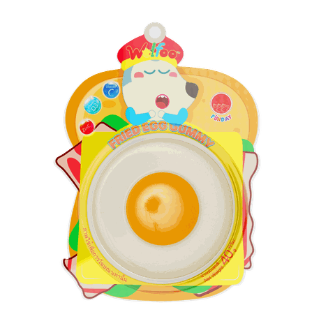 WOLFOO FRIED EGG GUMMY 40G