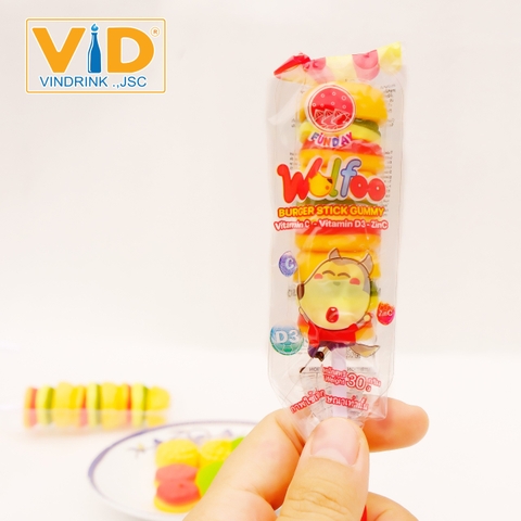 WOLFOO BURGER GUMMY 30G