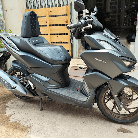 Yên xe tựa bật tiện ích cho vario150 125 160 _ VARIO-TL03-BLACK