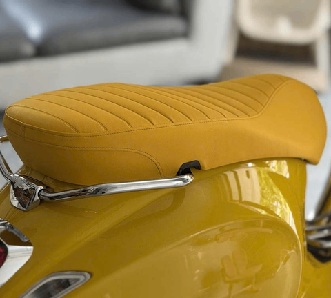 Yên 2 Tầng Vespa Cao Cấp _ Màu vàng _ VESPA-V13-YELLOW