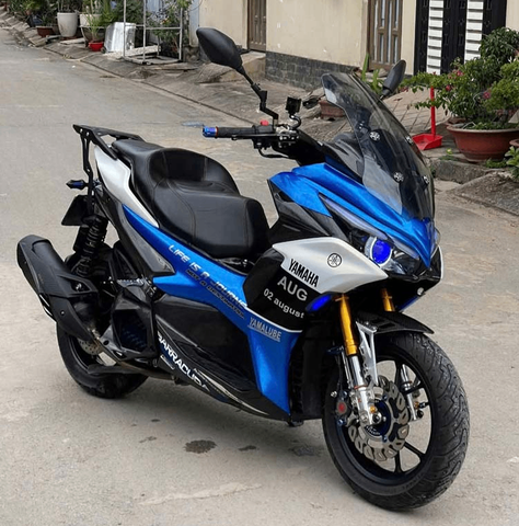 Yên Độ Yamaha NVX V1 V2 V3 Bật Mông _ NVX-G12-BLACK
