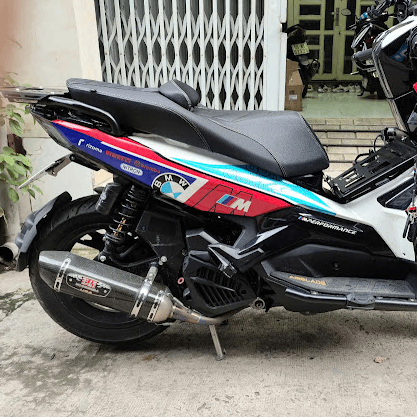 Yên xe Air Blade kiểu dáng thể thao _ AB-G06-BLACK