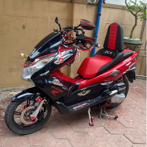 Yên Xe Tựa Lưng Cho Honda PCX – Phiên Bản Màu Đỏ _ PCX-TL03-RED