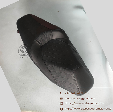 Yên xe vario gờ mông thể thao và êm ái _ VARIO-G04-BLACK