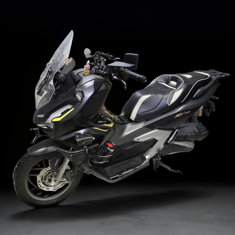 Yên xe ADV150/160/350 phong cách thể thao_ADV-G03-GREY