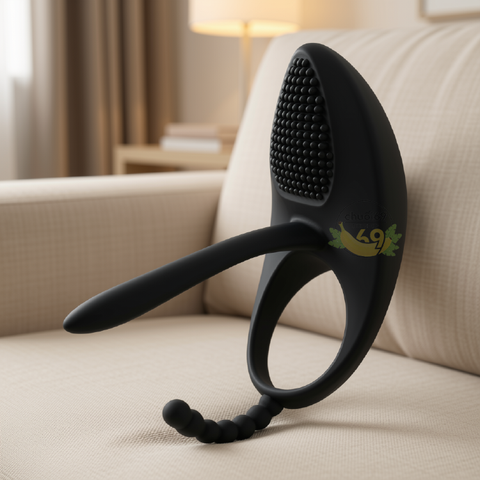 Vòng Đeo Cock Ring Cao Cấp – Khóa Tinh Kéo Dài Thời Gian, Điều Khiển Từ Xa