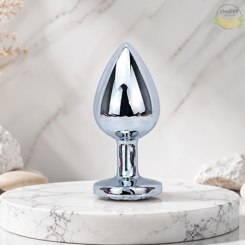 Đồ Chơi Kích Hậu Inox Pha Lê Cao Cấp