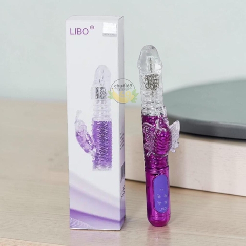Dương Vật Giả Đa Năng Libo Rung Thụt Ngoáy Pin Sạc