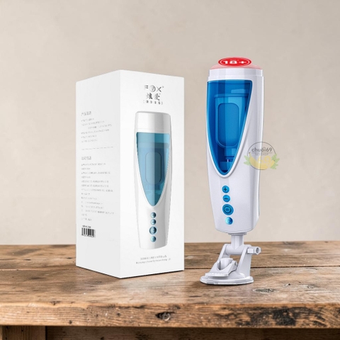 Âm Đạo Gắn Tường FOX Tự Động Xoay Thụt Cho Anh Em Lên Đỉnh