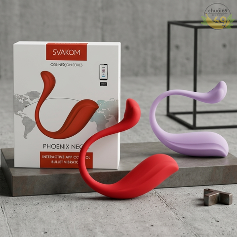 Trứng Rung Svakom Phoenix Neo 2 Điều Khiển Toàn Cầu Qua App