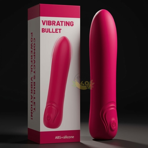 Trứng Rung Silicone Cao Cấp Super Soft Silicone Bullet Vibrator