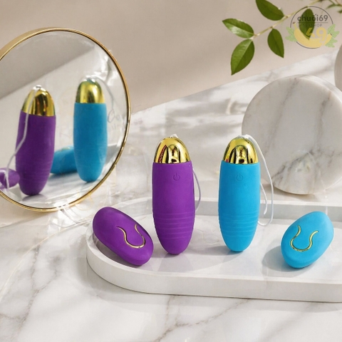 Trứng Rung Safiman Pin Sạc 7 Chế Độ Cực Mạnh