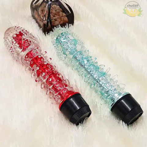 Dương Vật Giả Có Gai Trong Suốt Cầm Tay