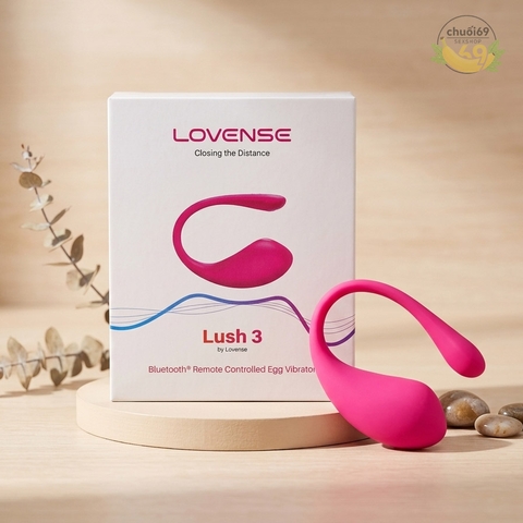 Trứng Rung Lovense Lush 3 Cao Cấp Dùng Cho Live