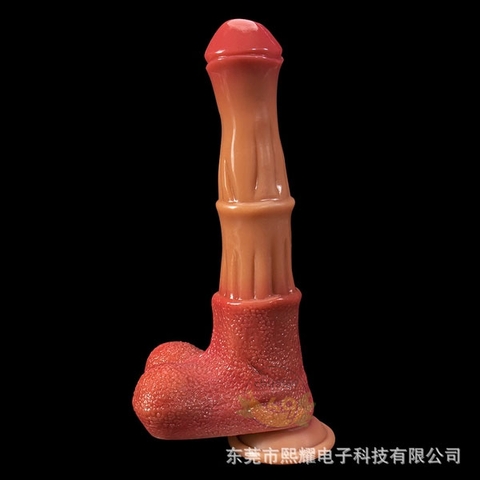 Dương Vật Giả Ngựa Không Rung Mềm Mịn Cao Cấp 4.3x24cm