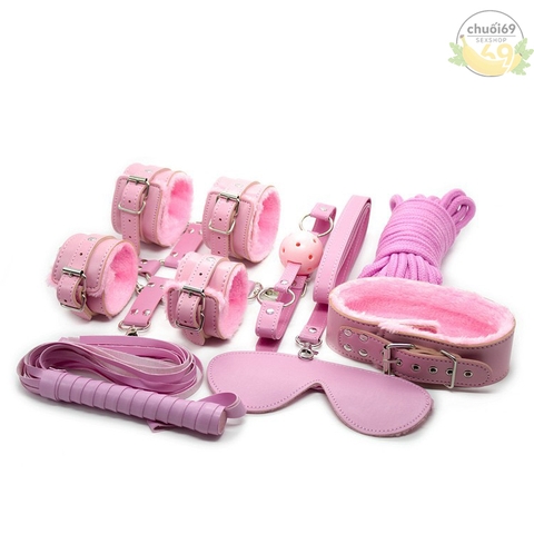 Set BDSM Hồng 10 Món