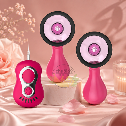 Máy Massage Đầu Ti Cao Cấp Tăng Size Vòng 1, Kích Thích Khoái Cảm Phòng Thế