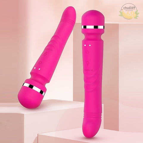 Máy Massage Nalone YONI Ngoáy Rung 2 Đầu Tỏa Nhiệt 14 Chế Độ