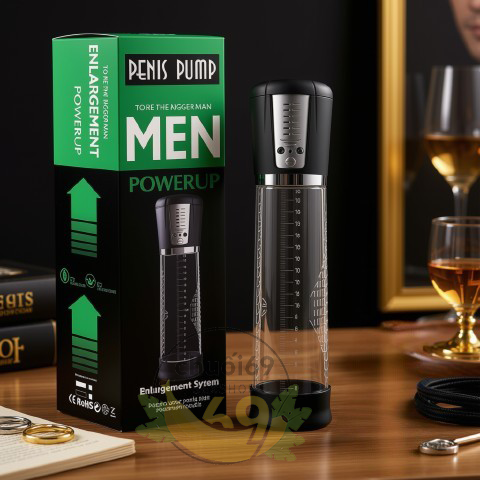 Máy Tập Làm To Cậu Nhỏ Xmen Cao Cấp - Sạc Điện 6 Cấp Độ Lực Hút