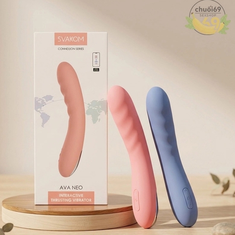 Svakom Ava Neo – Máy Massage Điểm G Rung Thụt Tỏa Nhiệt Điều Khiển App