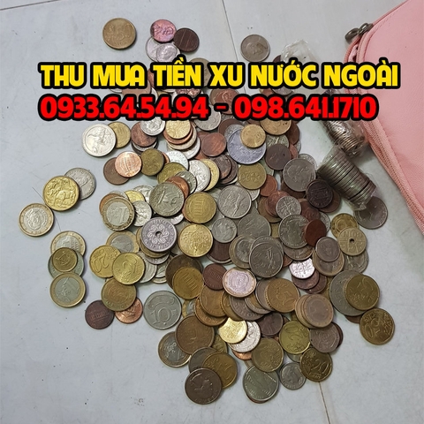 Thu mua tiền xu nước ngoài