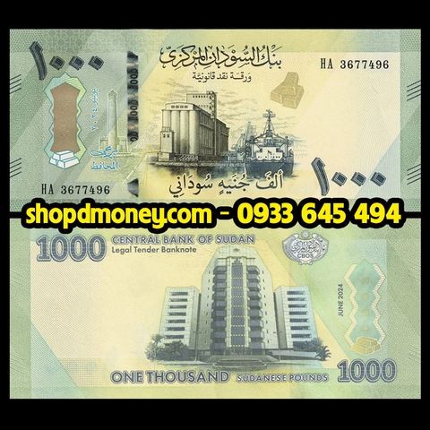 1000 pounds Sudan 2025