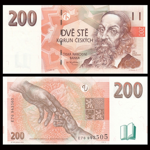 200 korun Czech 1998