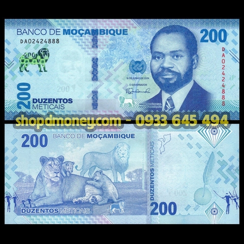 200 meticais Mozambique 2024