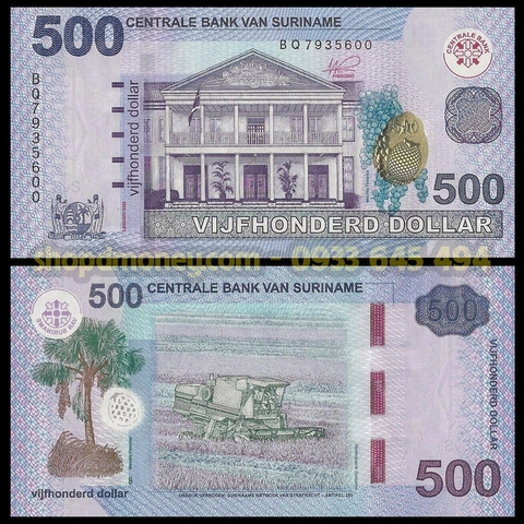 500 dollars Suriname 2024