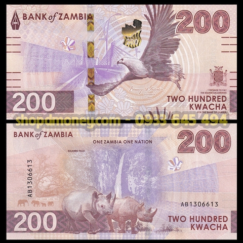 200 kwacha Zambia 2025