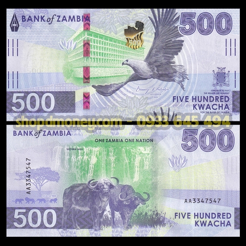 500 kwacha Zambia 2025