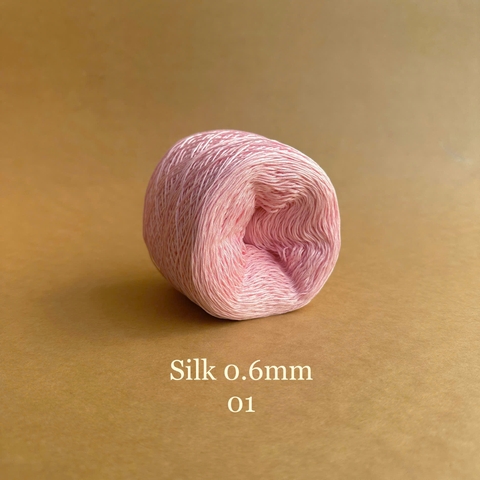 Cuộn sợi 100% Silk 0.6mm, 150g