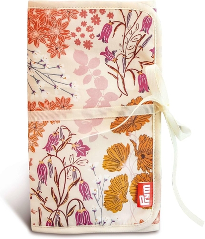 Ví vải đựng kim đan 2 đầu bằng vải cotton nhập khẩu từ Prym